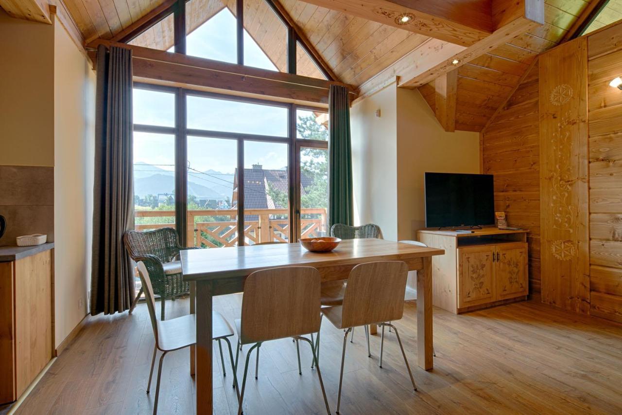 Villa Tatrzanskie Echo Domki Regionalne Z Dwoma Lazienkami, Placem Zabaw I Przepieknym Widokiem Na Tatry Zakopane Exterior foto