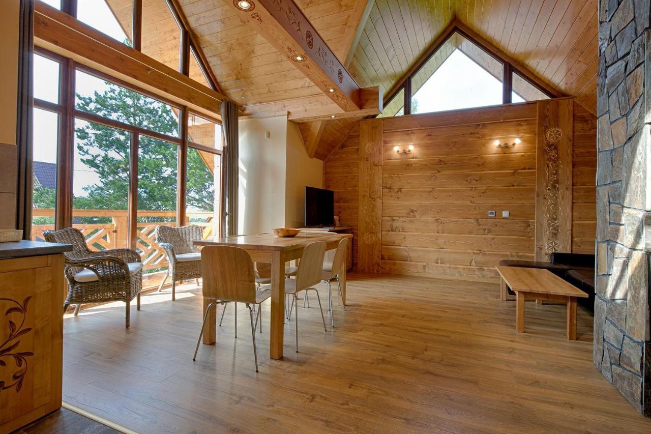 Villa Tatrzanskie Echo Domki Regionalne Z Dwoma Lazienkami, Placem Zabaw I Przepieknym Widokiem Na Tatry Zakopane Exterior foto