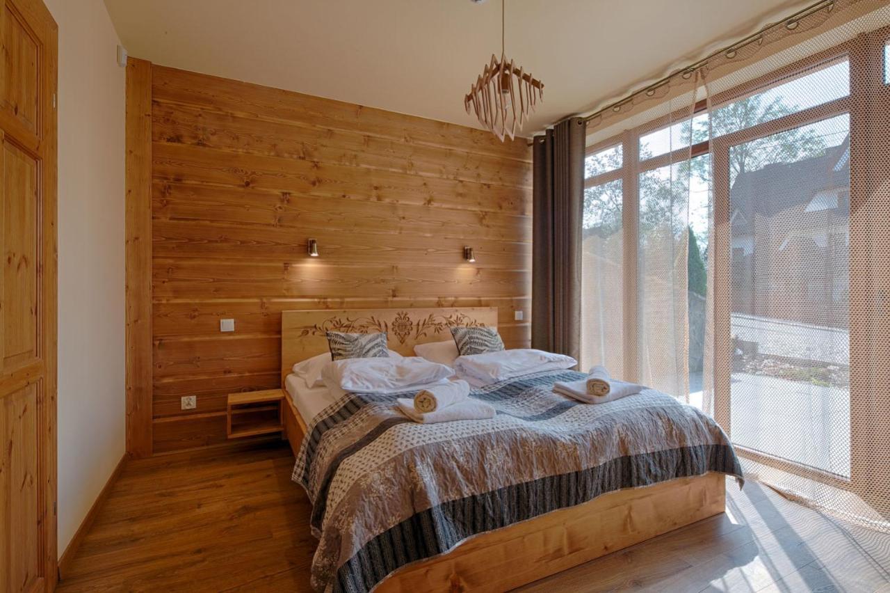 Villa Tatrzanskie Echo Domki Regionalne Z Dwoma Lazienkami, Placem Zabaw I Przepieknym Widokiem Na Tatry Zakopane Exterior foto
