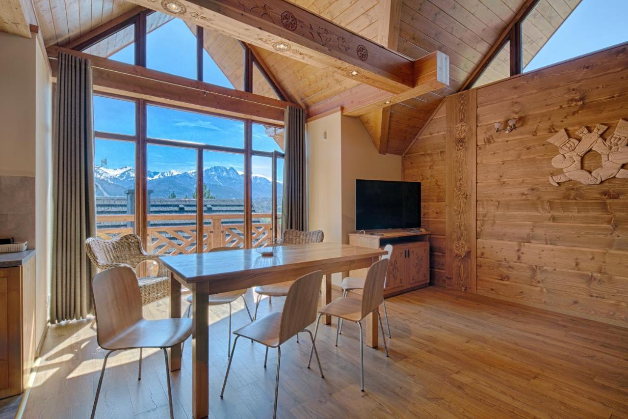 Villa Tatrzanskie Echo Domki Regionalne Z Dwoma Lazienkami, Placem Zabaw I Przepieknym Widokiem Na Tatry Zakopane Exterior foto