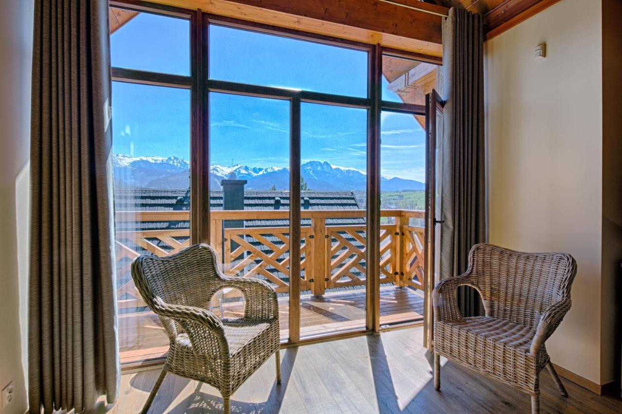 Villa Tatrzanskie Echo Domki Regionalne Z Dwoma Lazienkami, Placem Zabaw I Przepieknym Widokiem Na Tatry Zakopane Exterior foto